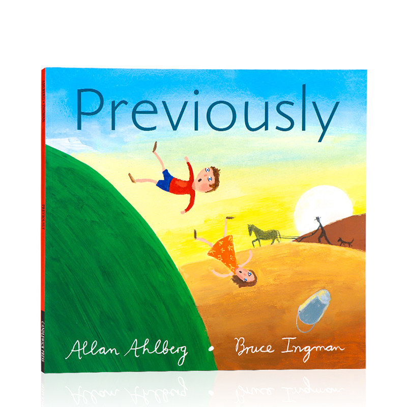 英文原版绘本 之前 从前 previously 经典童话拓展英语图画故事书