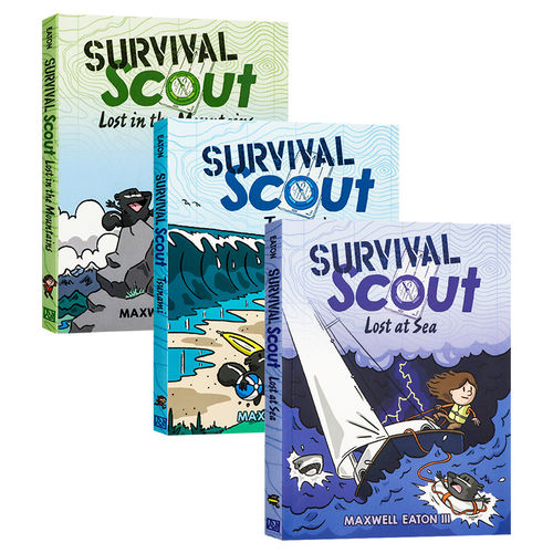 生存大搜查3册套装英文原版