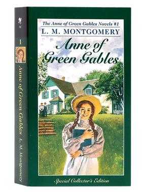绿山墙的安妮 进口英文原版小说 Anne of Green Gables Lucy 红发安妮 清秀佳人 青少年经典小说 课外阅读书籍M. Montgomery