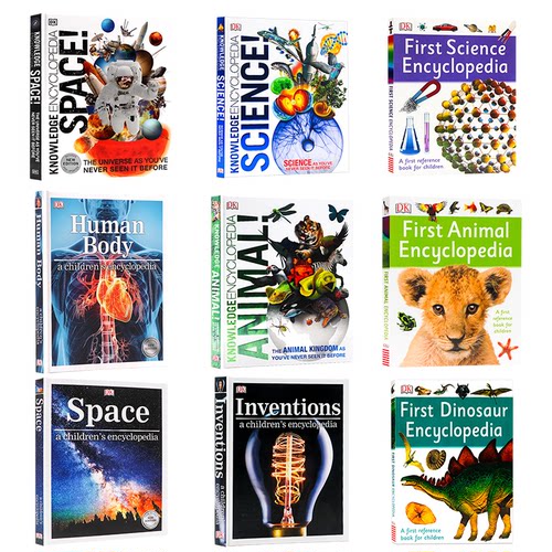 DK人体图解知儿童科学百科全书