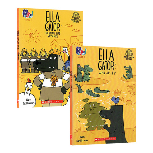 EllaGator艾拉盖特2册英文原版