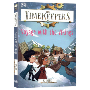 the King The 守护者系列历史主题儿童冒险章节桥梁故事书 Vikings with Voyage Timekeepers 英文原版 DK时间记录者维京远征