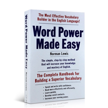 word power made easy 单词的力量 词汇的力量 单词学习方法 进口英文原版正版 轻松掌握词汇学习参考工具书 新版