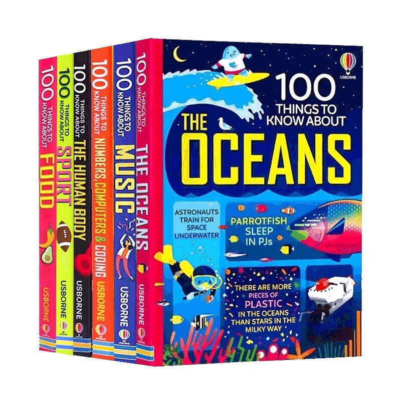 Usborne出品100大发现系列6册