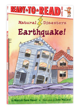 自然灾害地震 英文原版绘本 Ready to Read  Natural Disasters Earthquake Level 1儿童分级阅读系列 自然灾害 儿童科普绘本 平装