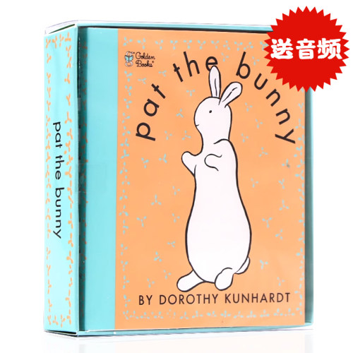 拍拍小兔子英文绘本宝宝香味触摸