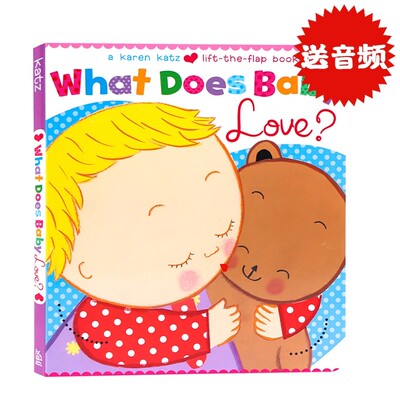 KarenKatz卡伦卡茨英文原版绘本