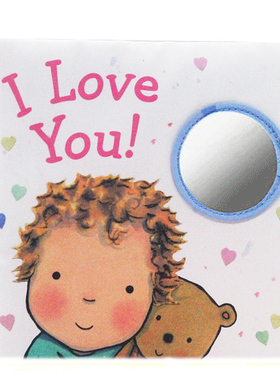 进口英文原版正版 I Love You Cloth Book 我爱你的晚安系列 作者 Caroline Jayne Church 睡前故事玩具书 幼儿趣味绘本玩具游戏书