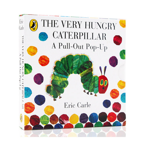 好饿的毛毛虫立体书英文原版
