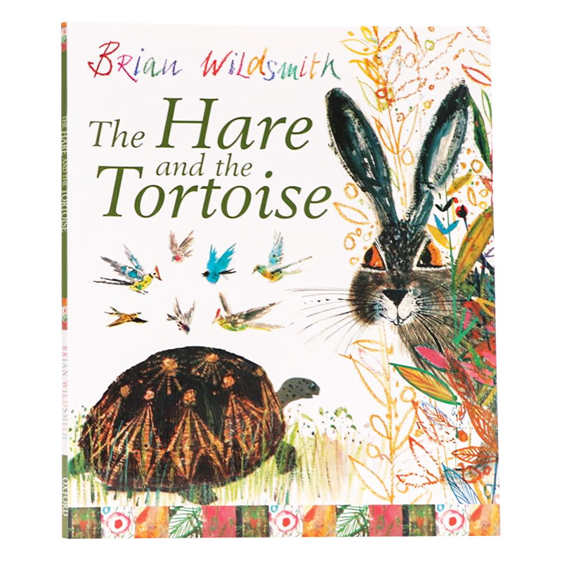 兔子和乌龟英文原版绘本