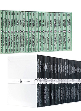 进口英文原版 企鹅经典小黑书小绿书礼盒装129册Little Black Classics Box Set/Penguin Modern Boxset 经典文学小说读物