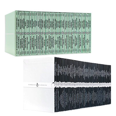 英文原版 企鹅经典小黑书+小绿书礼盒装129册 Little Black Classics Box Set/Penguin Modern Boxset 经典文学小说读物口袋书