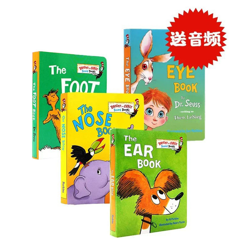苏斯博士Dr.Seuss4册全套