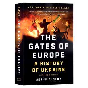 Gates 外国文学书 历史爱好者经典 Ukraine 英文原版 The 浦洛基 Europe Plokhy 欧洲之门乌克兰2000年历史 Serhii History