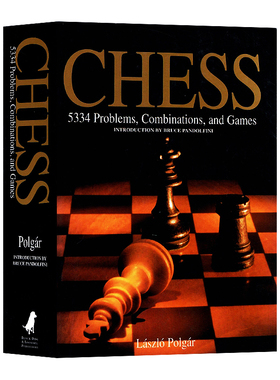 波尔加5334习题集 国际象棋入门教程 英文原版 Chess: 5334 Problems, Combinations and Games 国际象棋学习手册