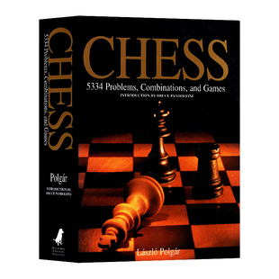 Chess 5334 Games 国际象棋入门教程 国际象棋学习手册 and 英文原版 Combinations 波尔加5334习题集 Problems