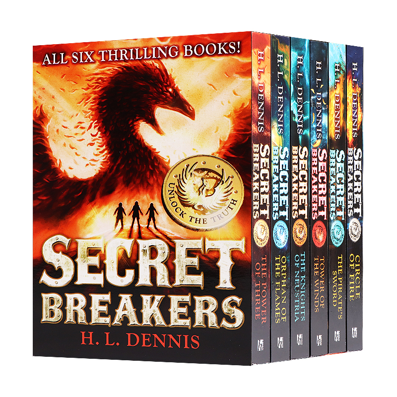 密码破译者6册套装英文原版