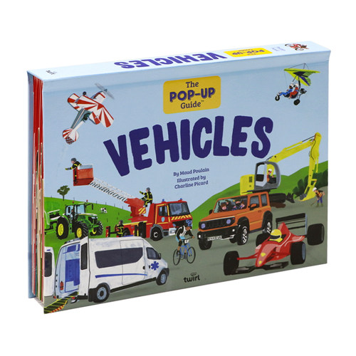 立体操作书交通工具英文原版