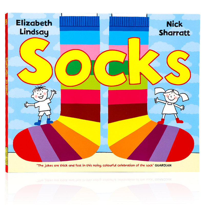 进口英文原版绘本 socks 袜子 名家nick sharratt 儿童英语启蒙认知