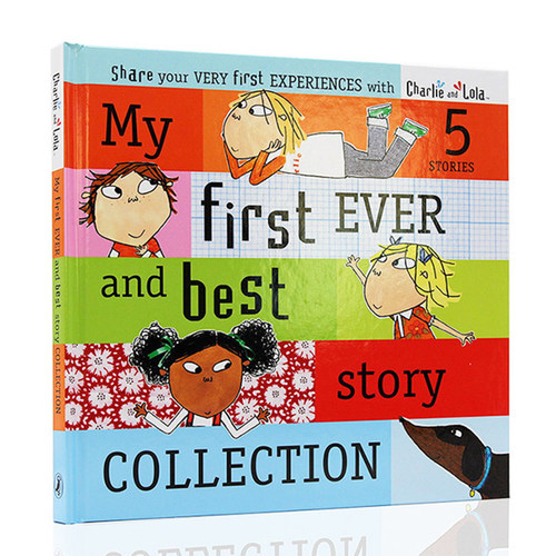 英文原版 Charlie and Lola:My First Ever and Best Story Collection 5 stories查理和劳拉5个故事精装合集 孩子的爆笑日常