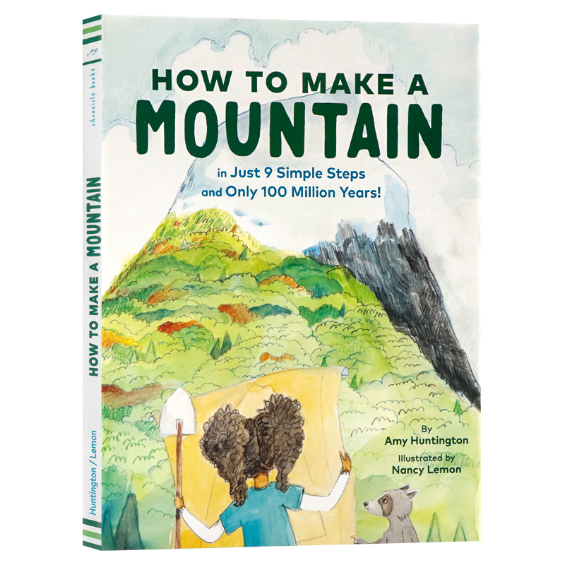 如何造一座山英文原版绘本