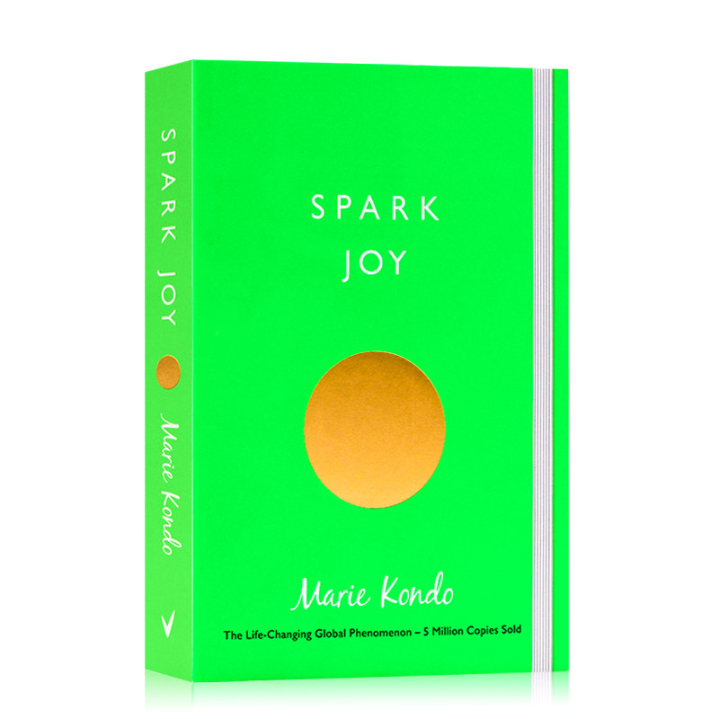 进口英文原版正版 Spark Joy 藤麻理惠 怦然心动的人生整理魔法同作者 生活习惯家居生活 整洁女王Marie Kondo