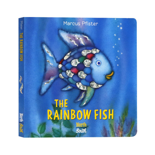 彩虹鱼 The Rainbow Fish 英文原版绘本凯特格林纳威奖美国教育协会推荐100本推荐儿童情绪管理人际关系启蒙纸板书