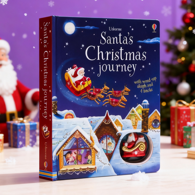 圣诞老人轨道书英文原版轨道