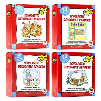 学乐点读版解码分级读物全套4盒