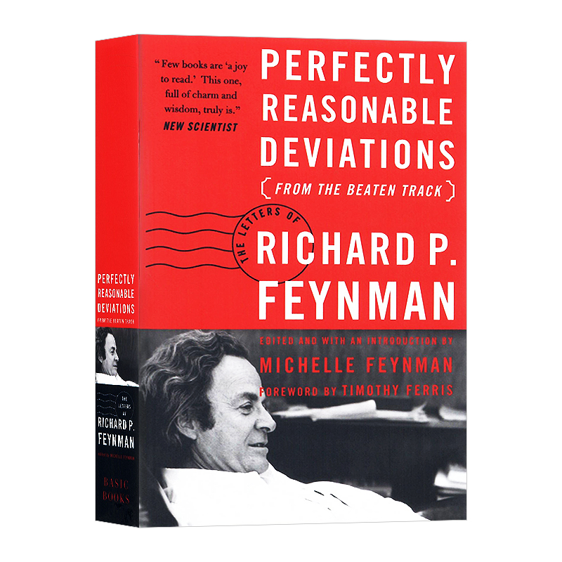 费曼手札 不休止的鼓声 英文原版 Perfectly Reasonable Deviations from the Beaten Track 进口英文原版书籍