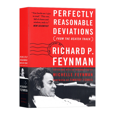 费曼手札 不休止的鼓声 英文原版 Perfectly Reasonable Deviations from the Beaten Track 进口英文原版书籍