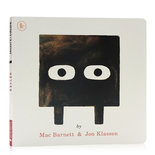正方形 Square 英文原版绘本 形状三部曲 凯迪克奖作者 Jon Klassen 乔恩克拉森 幼儿形状启蒙认知英文读物 纽约时报畅销书