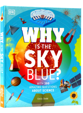 DK天空为什么是蓝色的 Why Is the Sky Blue 英文原版 儿童科学探索科普百科认知中小学生STEM科普入门精装大开全彩插图