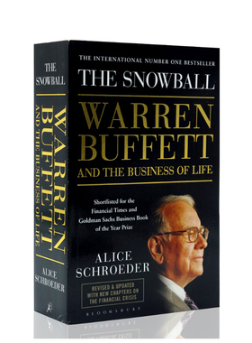 进口英文原版正版 The Snowball 滚雪球 巴菲特和他的财富人生 Warren Buffett 沃伦巴菲特 财经类人物传记