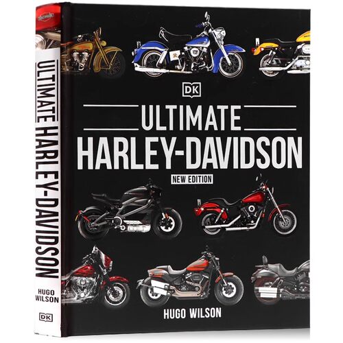 DK图解摩托车史 Ultimate Harley Davidson 哈雷戴维森摩托车 探索摩托车历史 摩托车指南科普百科书籍 视觉图鉴精装大开全彩插图