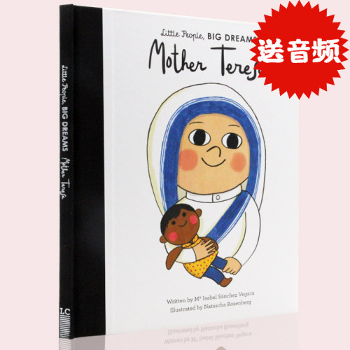 进口原版正版英文 Little People Big Dream 小人物 大梦想系列 Mother Teresa 特蕾莎修女 儿童精装图画故事书
