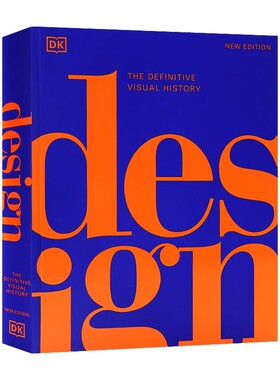 DK出品 设计 英文原版 Design 视觉历史 DK图解百科系列 The Definitive Visual History 进口精装英文书 设计教学理念创作指南