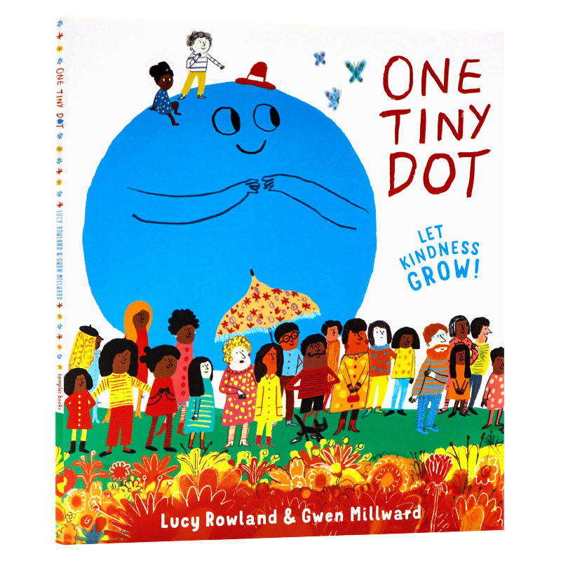 善意的小点点 One Tiny Dot 英文原版绘本 低幼亲子启蒙故事绘本睡前阅读图画故事书Templar Publishing出版Lucy Rowland平装