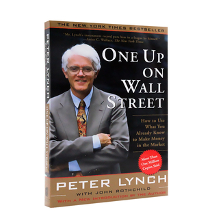 进口英文版原版正版 One Up on Wall Street 彼得·林奇的成功投资 Peter Lynch 股票理财 Simon & Schuster 平装图书书籍再生纸