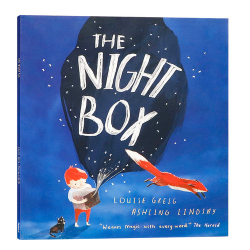 进口英文原版正版 The Night Box夜之盒 平装大开 儿童睡前故事读物 亲子互动绘本书
