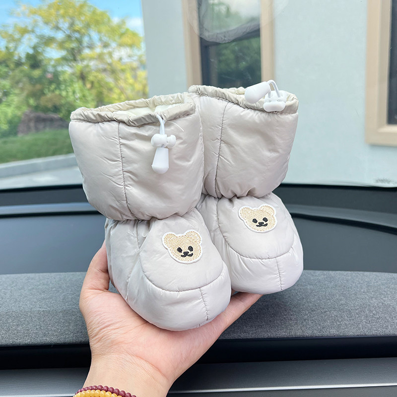 婴儿鞋冬季加厚保暖棉鞋软底高帮长筒鞋靴防掉6-8-12个月防风防水,童鞋/婴儿鞋/亲子鞋,婴儿步前鞋/袜鞋,淘宝优惠券,粉丝福利购,淘宝优惠卷