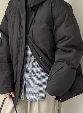 多多冬上新慵懒风小个子连帽韩式休闲保暖羽绒服外套14441