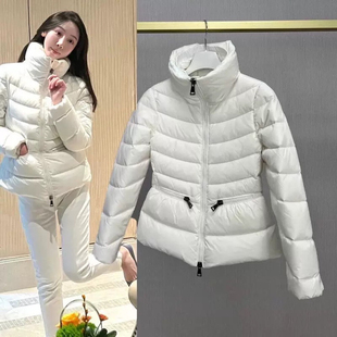 多多店冬上新蒙家收腰显瘦气质小个子保暖羽绒服外套5206