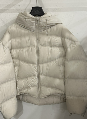 多多冬上新休闲百搭连帽拉链宽松保暖羽绒服外套10607