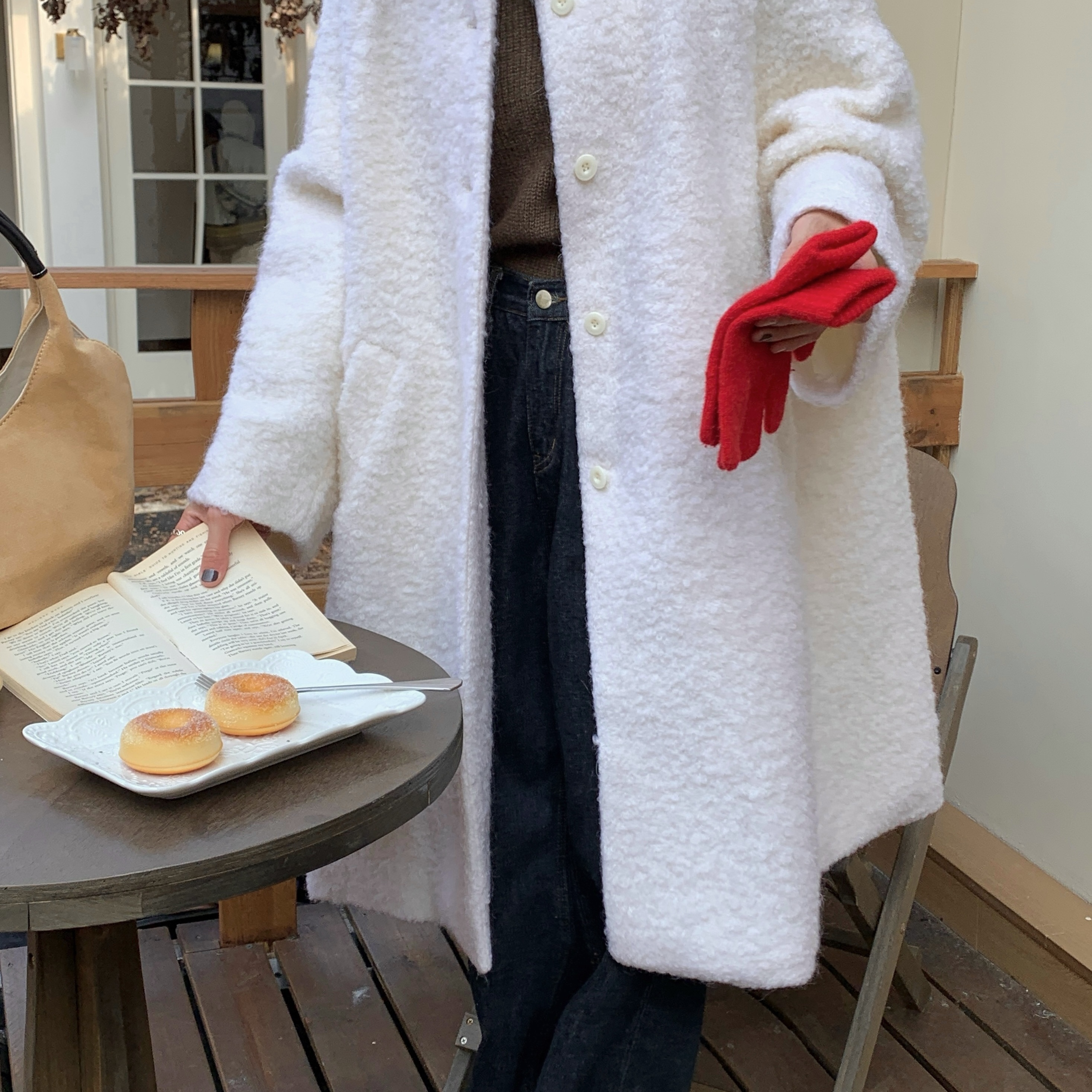 多多子毛呢女大衣（含7.1马海毛）(单面含7.1马海毛)261