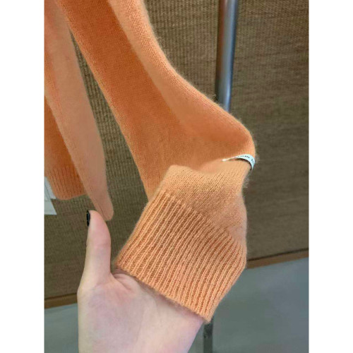 一善服饰冬上新高领全毛袖标定制款毛衫打底衫63C836