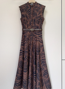 多多26夏上新经典气质时尚压褶显瘦连衣裙(配腰带)ZL-XK260313