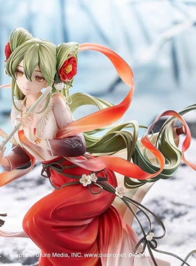 现货GSC初音未来miku梅花三弄Ask原画附特典古风手办模型摆件礼物