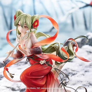 现货GSC初音未来miku梅花三弄Ask原画附特典古风手办模型摆件礼物