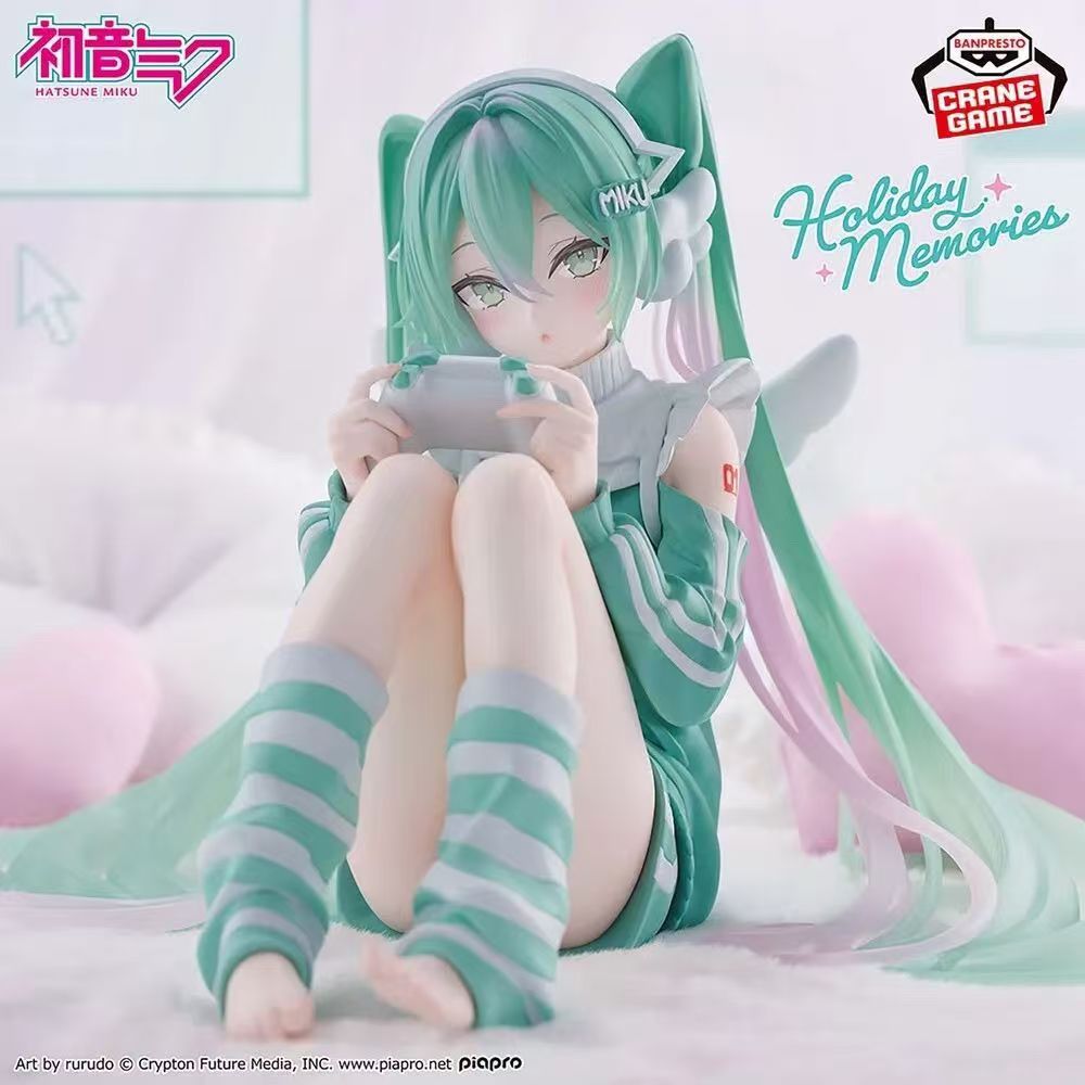 现货眼镜厂初音未来景品手办